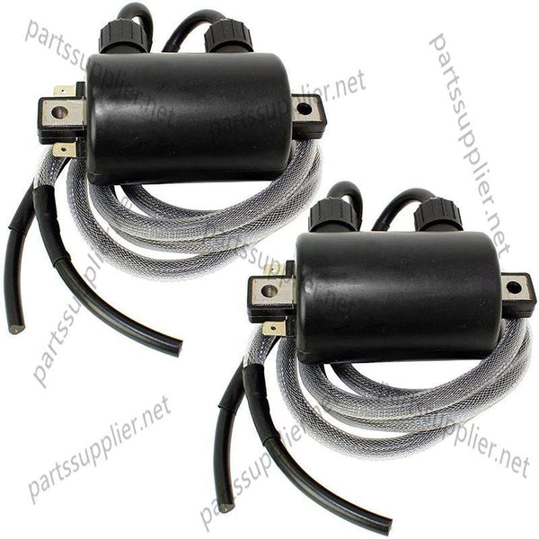 2-Pack Double Line Ignition Coil Compatible With Kawasaki Vn1500 Vn-1500 Vulcan 1500 1996-1999