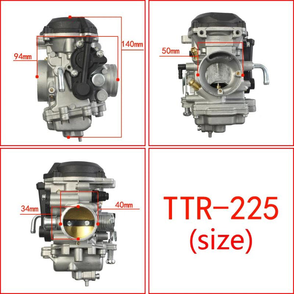 34mm Motorcycle Carburetor For Yamaha TTR225 XT225 1999-2004 5FG-14901-00-00 Vergaser Carburador TTR-225 XT 225