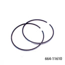 664-11610 Piston Rings Set STD For Yamaha Outboard Parts 2T C25 25HP 30HP 67MM 664-11610-01