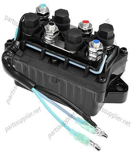 Trim and Tilt Relay Assy Fit Compatible with Yamaha 30-90hp Outboard Engine 6H1-81950-01-00