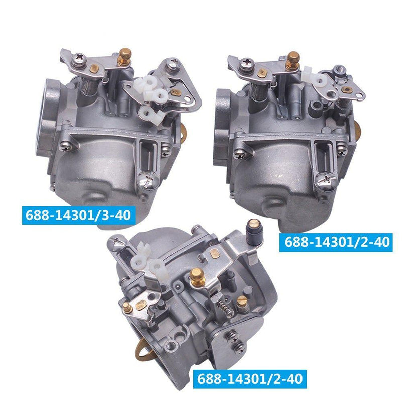 688-14301 Carburetor For Yamaha Outboard Motor 688-14302;688-14303 ,2T Parsun Makara 85HP 90HP Engine T85-05160200