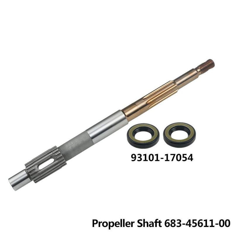 683-45611 Propeller Shaft For Yamaha Outboard Motor Powertec 9.9HP 15HP 2 Stroke 683-45611-00 Parsun F15-06070001