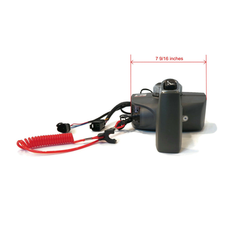 Side Mount Remote Control for Johnson Outboard 5006186 5M/40Inch 2-Storke(1996&Newer) - jetunitparts